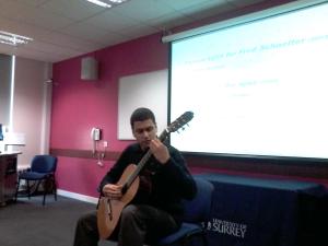 4 Lecture-recital at University of Surrey - IGRC - Marlou Peruzzolo Guitar